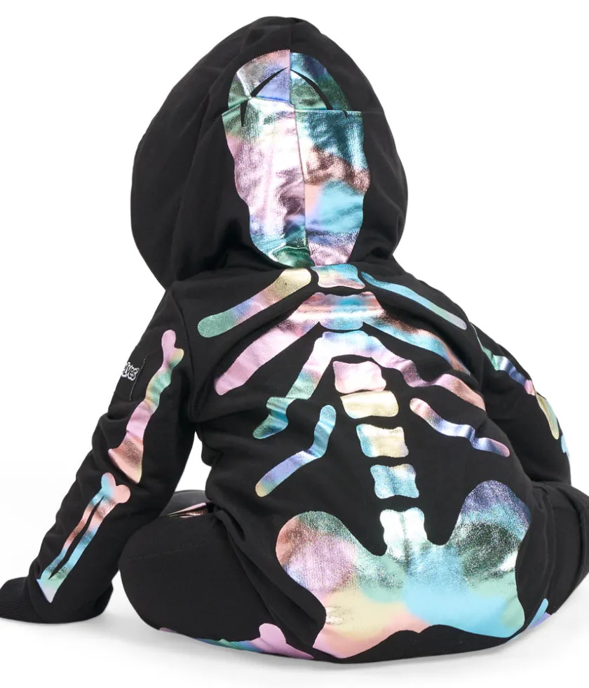 Tipsy Elves Baby Girl's Iridescent Skeleton Costume Hot