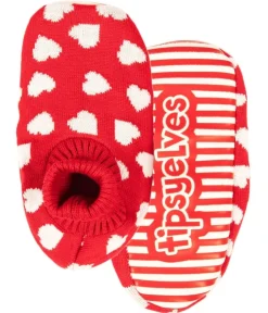 Tipsy Elves Beating Hearts Slipper Socks Hot