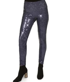Tipsy Elves Blue Sequin High Waisted Leggings Sale