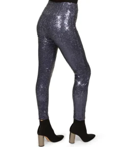 Tipsy Elves Blue Sequin High Waisted Leggings Sale