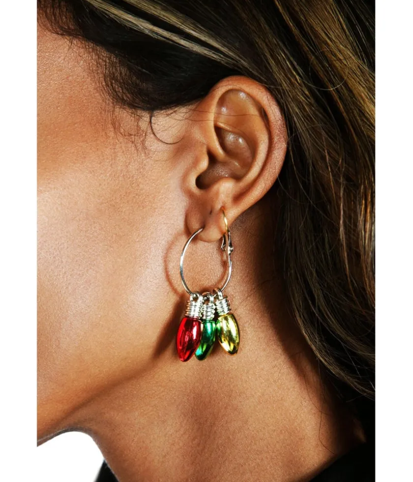 Tipsy Elves Bulb Hoop Earrings Sale