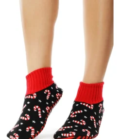 Tipsy Elves Candy Cane Lane Slipper Socks Online