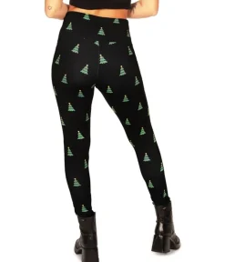 Tipsy Elves Christmas Tree High Waisted Leggings Outlet