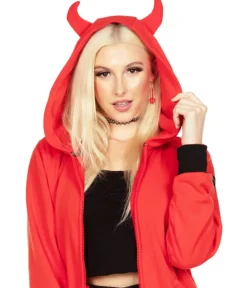 Tipsy Elves Devil Pitchfork Earrings Hot