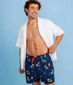 Tipsy Elves Freedom Floats Stretch Swim Trunks - 6