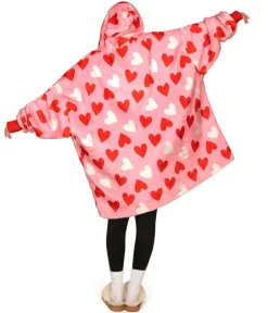 Tipsy Elves Full Hearts Blanket Hoodie Outlet