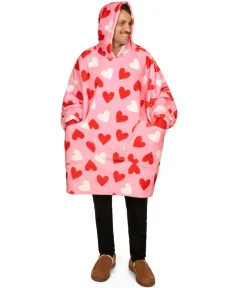Tipsy Elves Full Hearts Blanket Hoodie Outlet