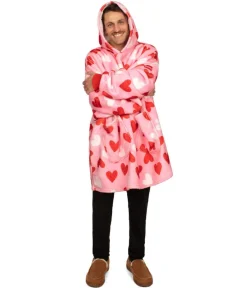 Tipsy Elves Full Hearts Blanket Hoodie Outlet
