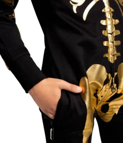 Tipsy Elves Girl's Gold Skeleton Costume Online