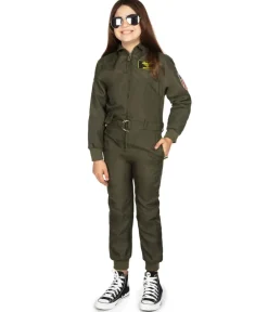 Tipsy Elves Girl's Pilot Costume Discount