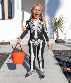 Tipsy Elves Girl's Skeleton Costume Hot