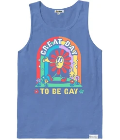 Tipsy Elves Great Day To Be Gay Tank Top Outlet