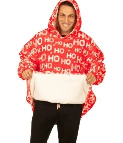 Tipsy Elves Ho Ho Ho Blanket Hoodie