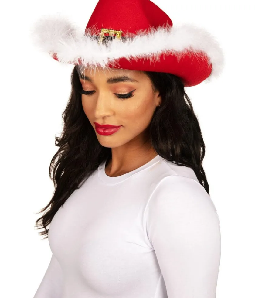 Tipsy Elves Ho Ho Howdy Santa Hat Discount