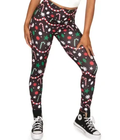 Tipsy Elves Holiday Goodies High Waisted Leggings Discount