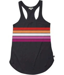Tipsy Elves Lesbian Pride Flag Racerback Tank Top Sale