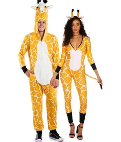 Tipsy Elves Matching Giraffe Couples Costumes Outlet