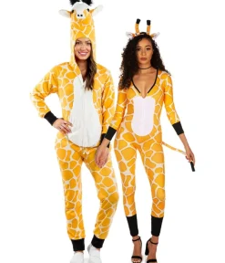 Tipsy Elves Matching Giraffe Couples Costumes Outlet
