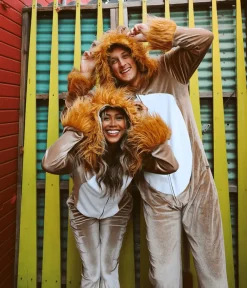 Tipsy Elves Matching Lion Couples Costume Outlet