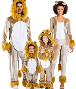 Tipsy Elves Matching Lion Family Costumes