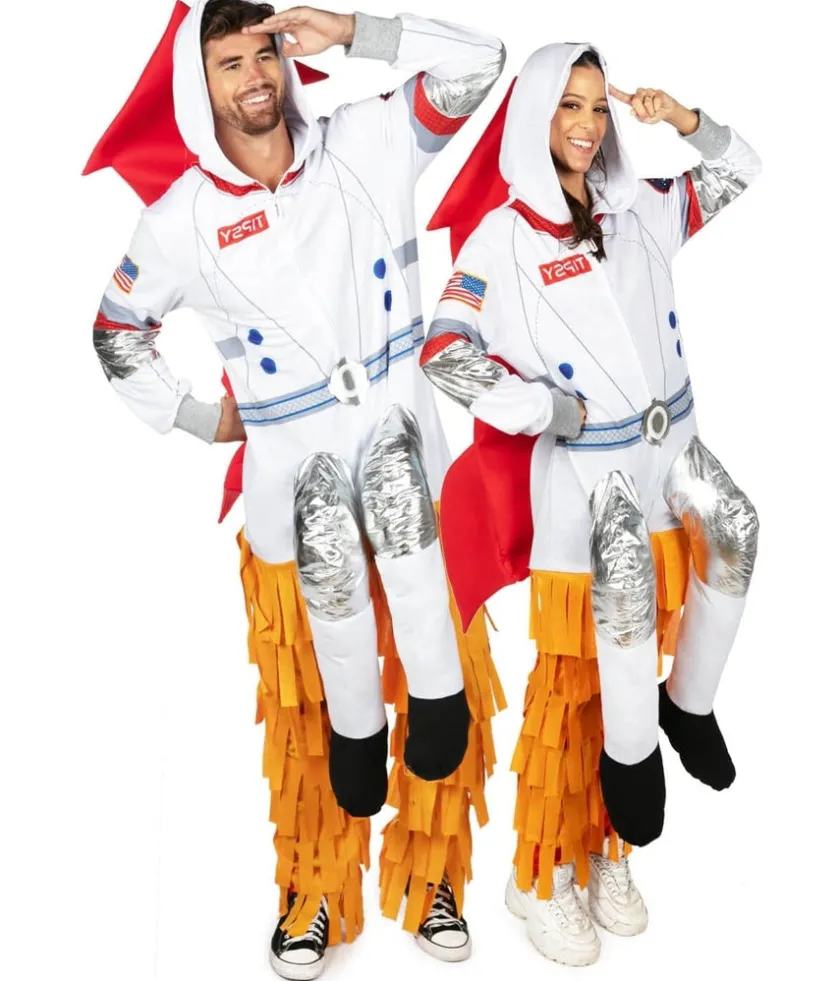 Tipsy Elves Matching Rocketman Couples Costumes New