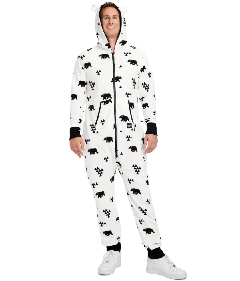 Tipsy Elves Men's Beary Christmas Jumpsuit Sale