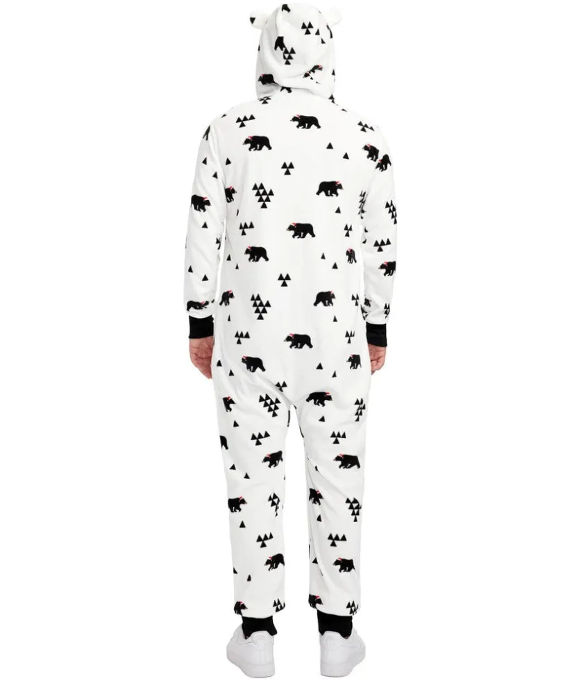 Tipsy Elves Men's Beary Christmas Jumpsuit Sale
