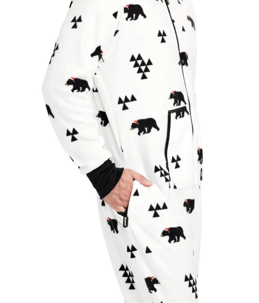 Tipsy Elves Men's Beary Christmas Jumpsuit Sale