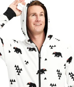 Tipsy Elves Men's Beary Christmas Jumpsuit Sale
