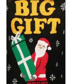 Tipsy Elves Men's Big Gift Energy Ugly Christmas Sweater