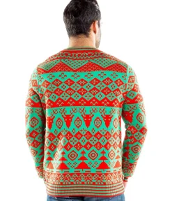 Tipsy Elves Men's Bottle Opener Ugly Christmas Sweater Sale