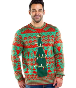 Tipsy Elves Men's Bottle Opener Ugly Christmas Sweater Sale