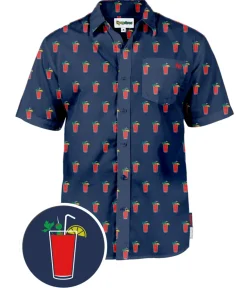 Tipsy Elves Men's Brunch Bro Hawaiian Shirt Outlet