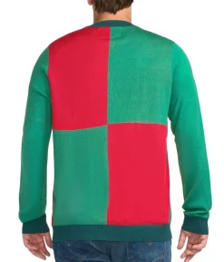 Tipsy Elves Men's Christmas Present Ugly Christmas Sweater Hot