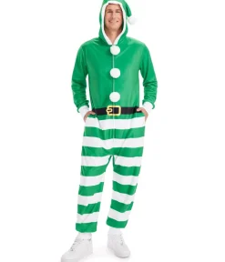 Tipsy Elves Men's Classic Elf Jumpsuit Outlet