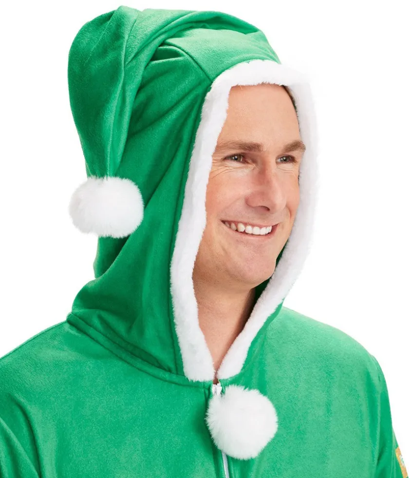 Tipsy Elves Men's Classic Elf Jumpsuit Outlet