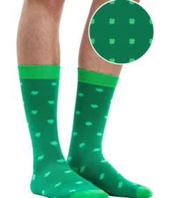Tipsy Elves Men's Clover Socks (Fits Sizes 8-11M)