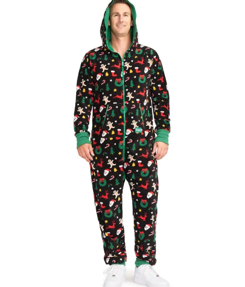 Tipsy Elves Men's Cookie Cutter Jumpsuit Hot