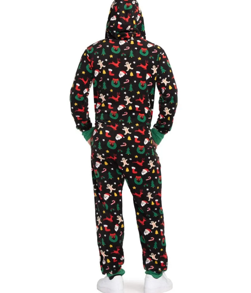 Tipsy Elves Men's Cookie Cutter Jumpsuit Hot