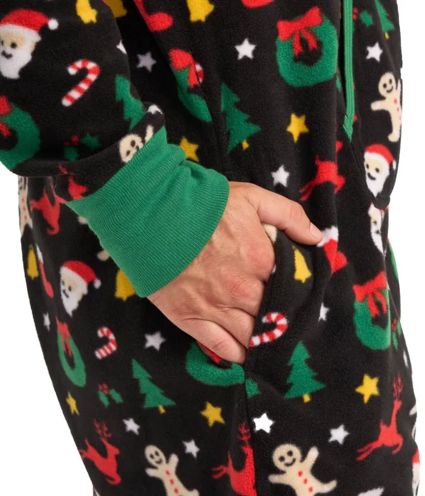 Tipsy Elves Men's Cookie Cutter Jumpsuit Hot