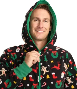 Tipsy Elves Men's Cookie Cutter Jumpsuit Hot