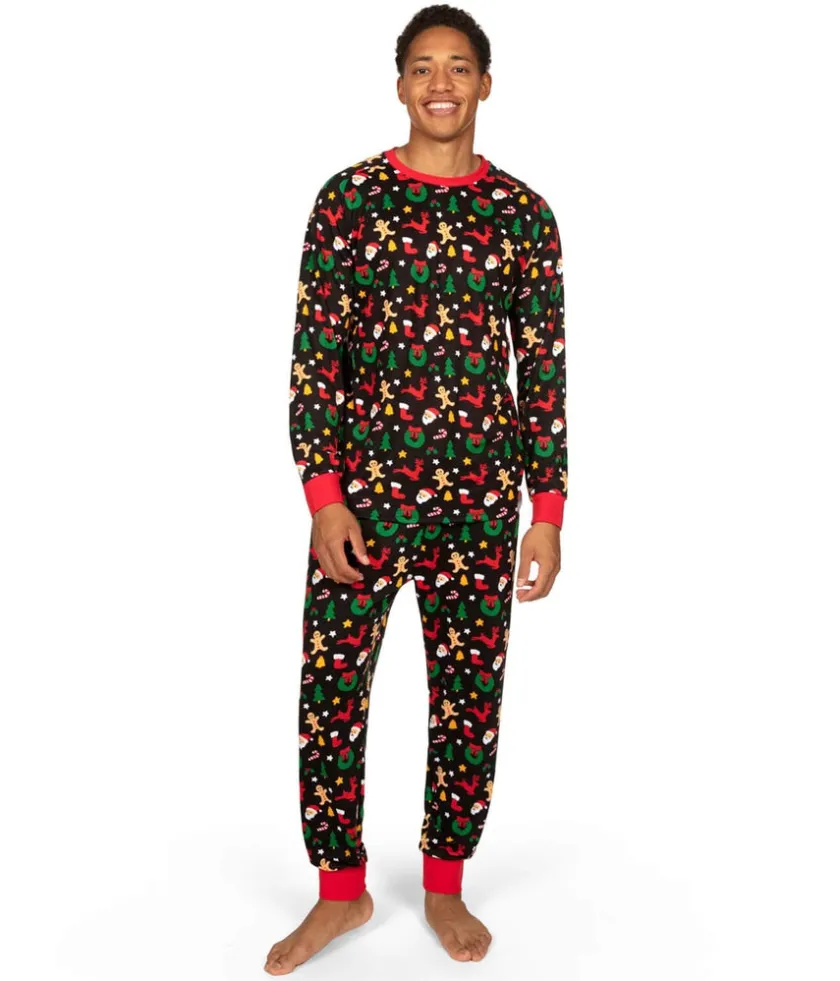 Tipsy Elves Men's Cookie Cutter Pajama Set Online