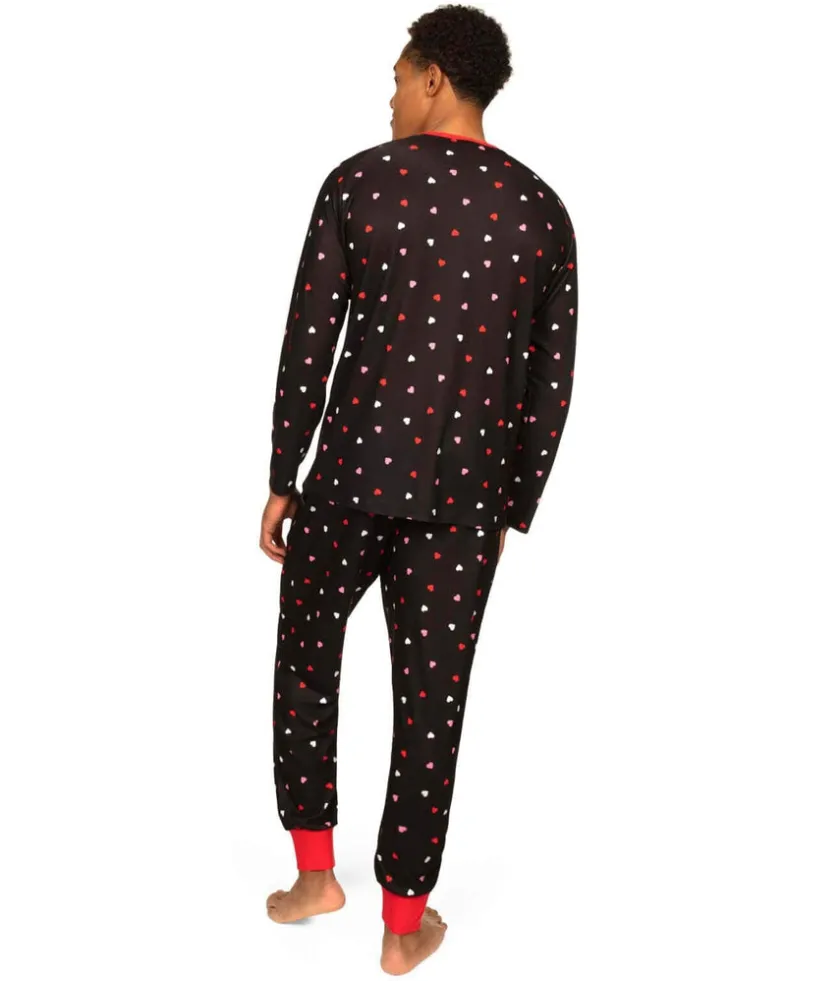 Tipsy Elves Men's Crushing Hard Pajama Set Hot