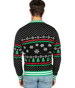 Tipsy Elves Men's Dino Mate Ugly Christmas Sweater Clearance