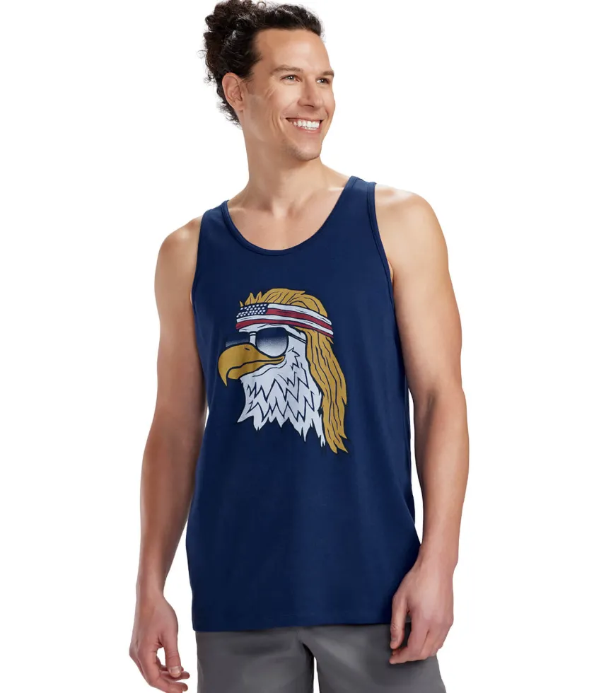 Tipsy Elves Men's Epic Eagle Tank Top New