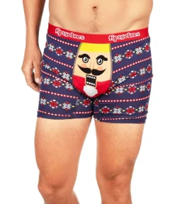 Tipsy Elves Men's Fair Isle Nutcracker Boxer Briefs Sale
