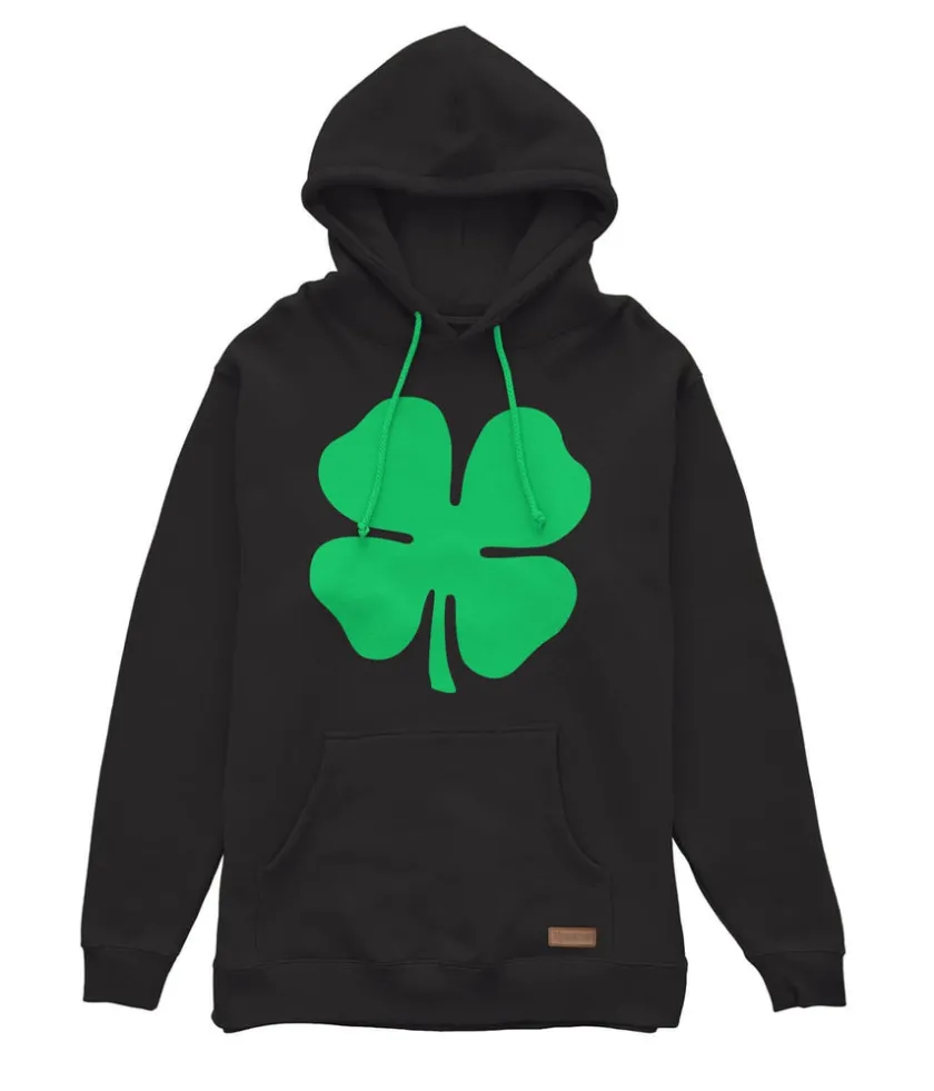 Tipsy Elves Men's Four-leaf Clover Hoodie Hot