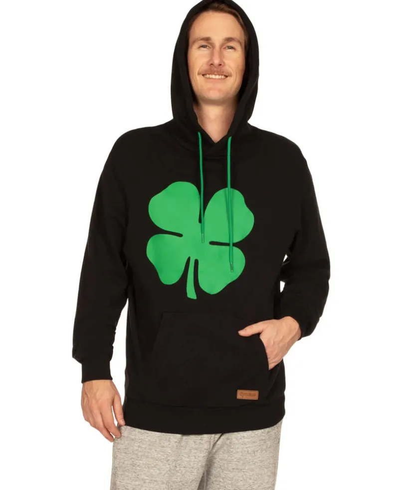 Tipsy Elves Men's Four-leaf Clover Hoodie Hot