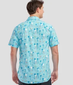 Tipsy Elves Men's Full Moon Hawaiian Shirt Discount