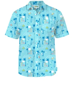 Tipsy Elves Men's Full Moon Hawaiian Shirt Discount